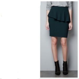 Zara Peplum Skirt
